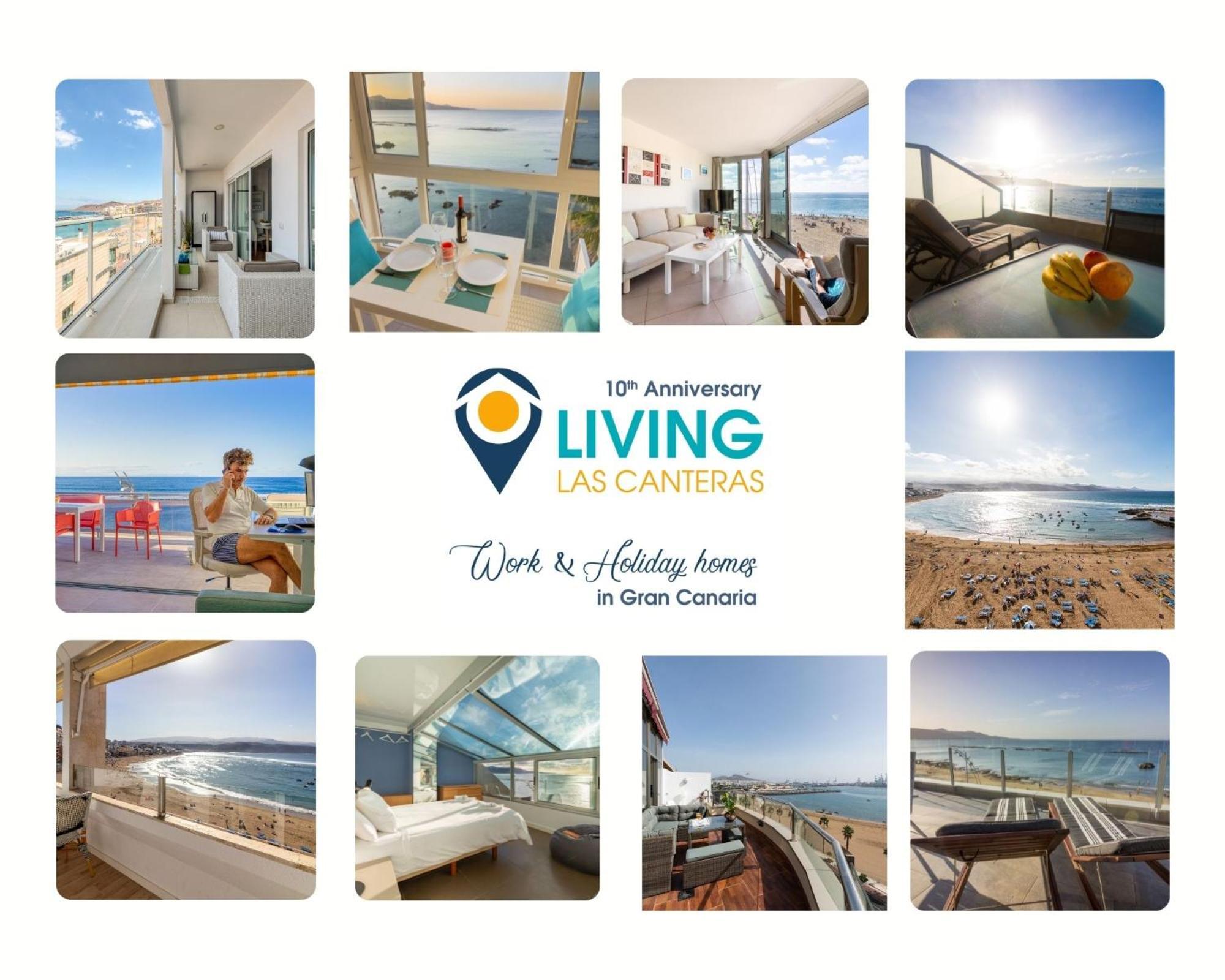 Living Las Canteras Homes - Workout & Free Bikes ラスパルマス・デ・グランカナリア エクステリア 写真